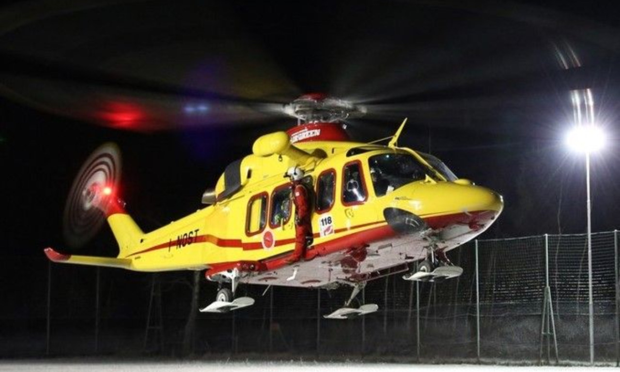 Martignana di Po: 25enne accoltella il marito durante una lite, 40enne portato via in elicottero