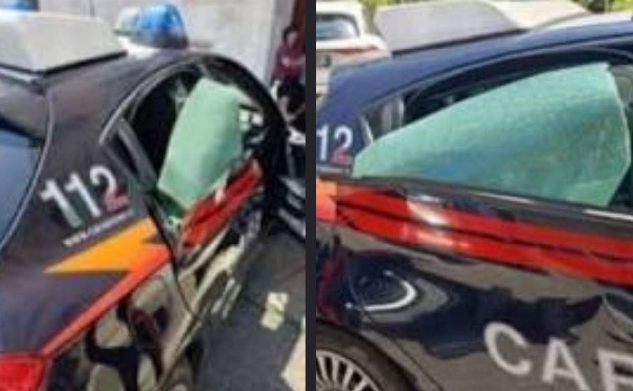 Mattina di tensione in viale Lucania, botte a tre militari e un’auto di servizio danneggiata: arrestata 32enne