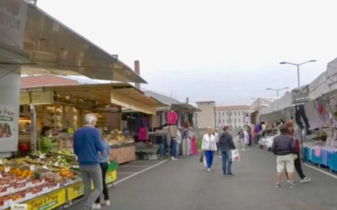 Mercato di Alzano Lombardo, nuova organizzazione delle piazzole e quaranta posti auto