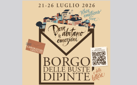 Miasino è pronta a trasformarsi nel Borgo delle Buste Dipinte e delle lettere