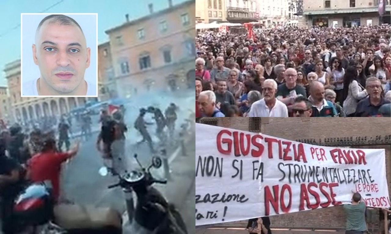 Morte Fakir: scontri a Bologna tra antagonisti e Polizia dopo la manifestazione pacifica. Meloni: “Violenza inaccettabile”