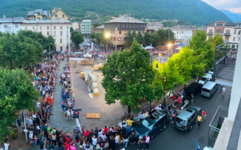 Moto da trial, che spettacolo nel cuore di Tirano