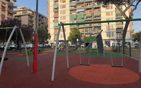 Municipio V, inaugurata l’area ludica nel parco Achille Grandi