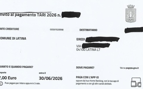 Muore il 19 gennaio del 2026, agli eredi 7 euro di Tari da pagare