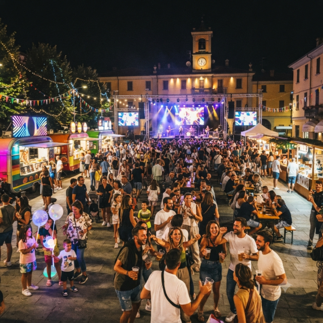 Musica, spettacoli e street food: l’estate si accende con la prima edizione del Dalmine City Festival