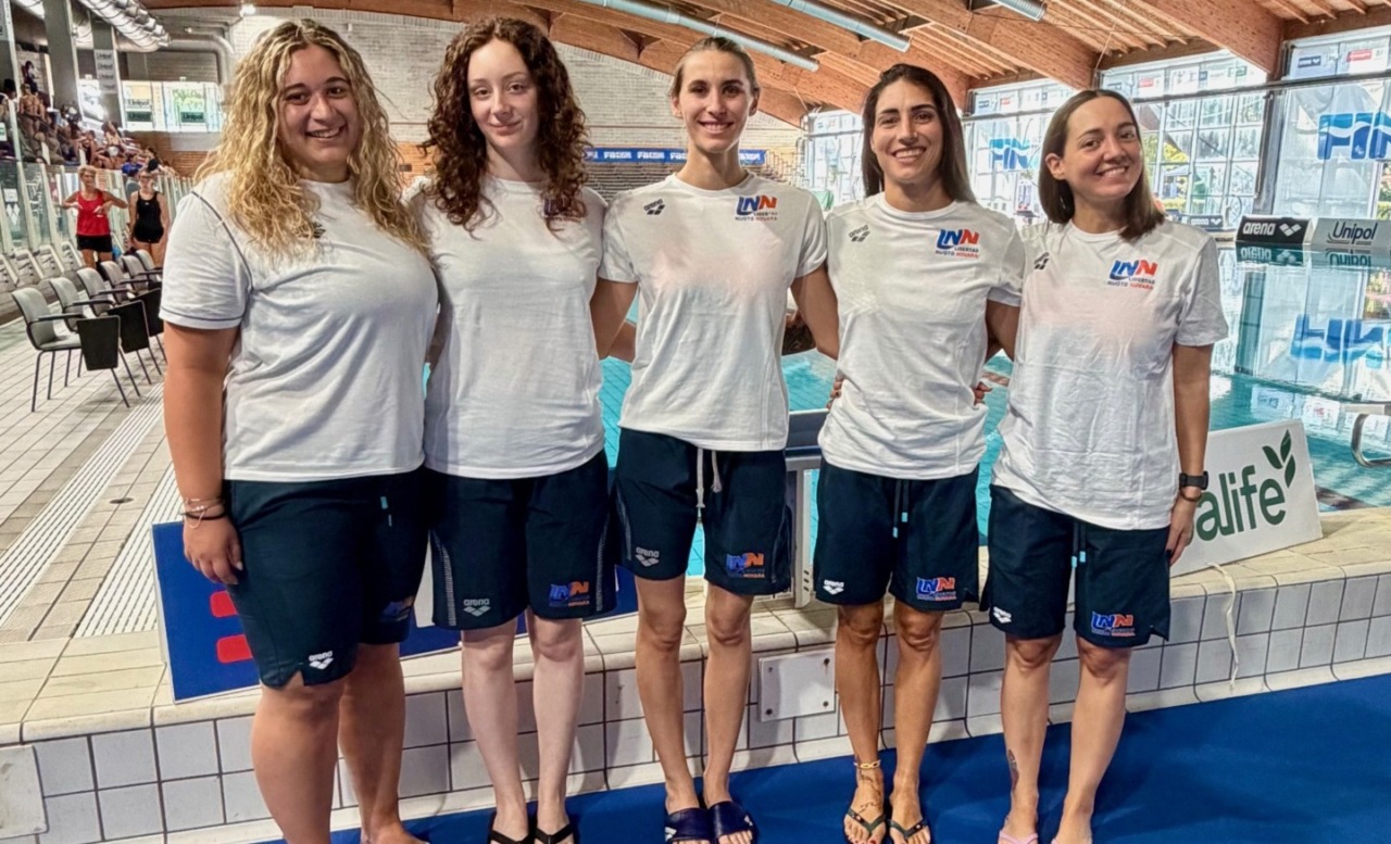 Nuoto artistico: un oro e un argento per la Libertas Novara al debutto nei campionati nazionali estivi di categoria