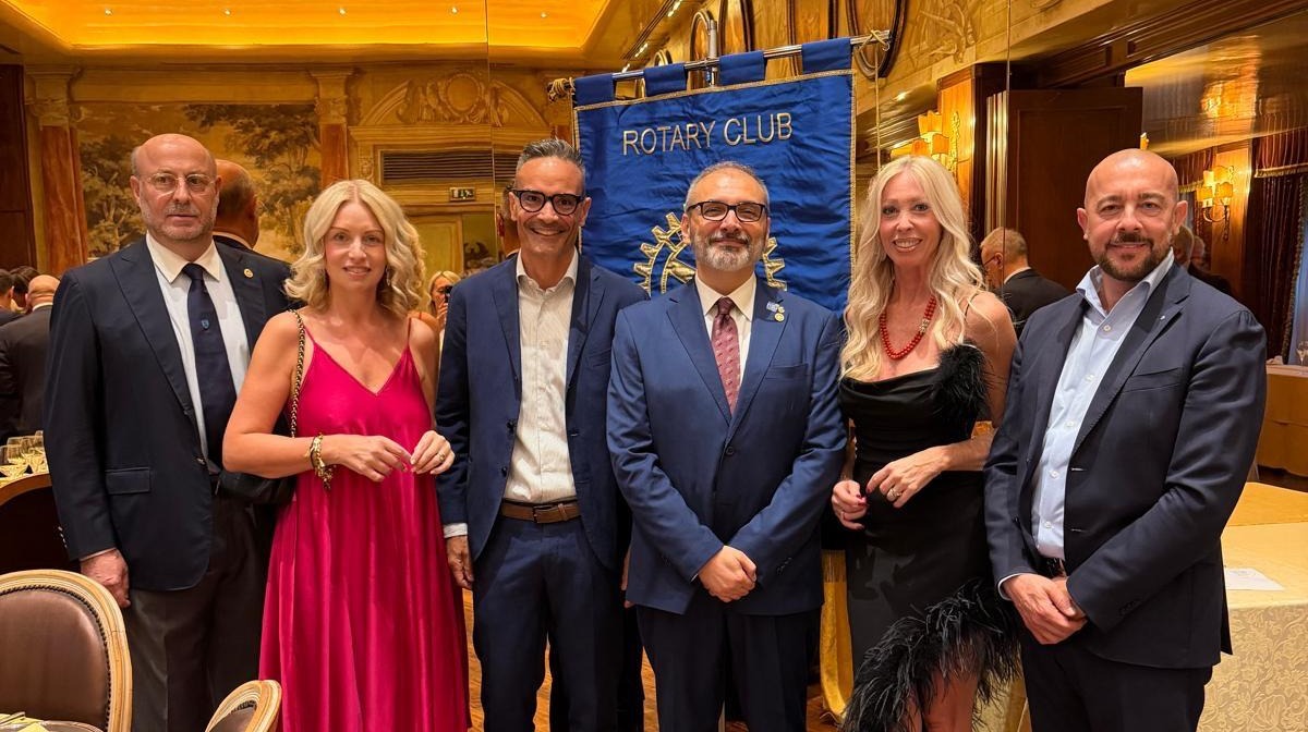 Passaggio di consegne al Rotary Club Monza Villa Reale, Cesare Lavia nuovo presidente