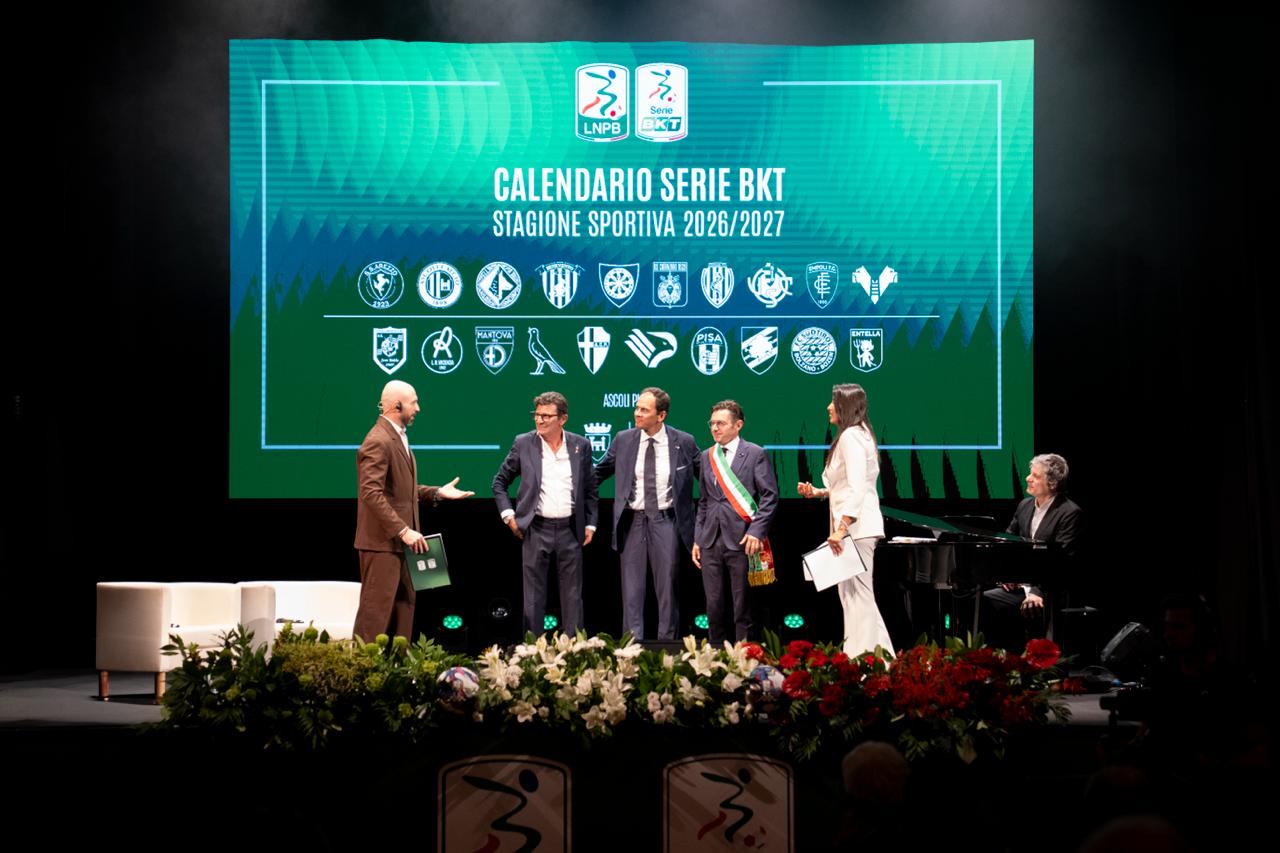 Presentato ad Ascoli il calendario della Serie BKT: ecco il cammino della Virtus Entella