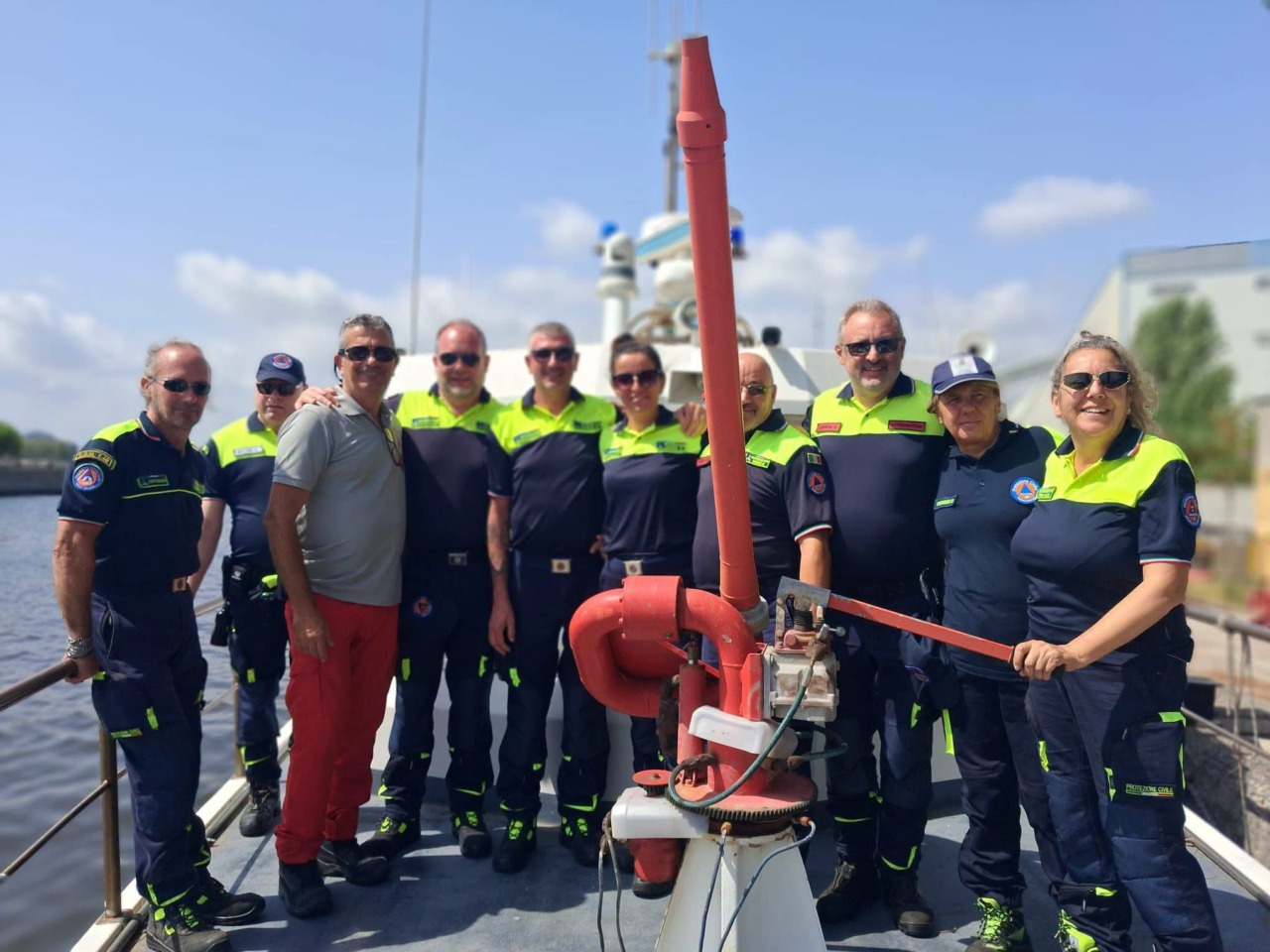 Protezione civile in Romagna per crescere sul campo