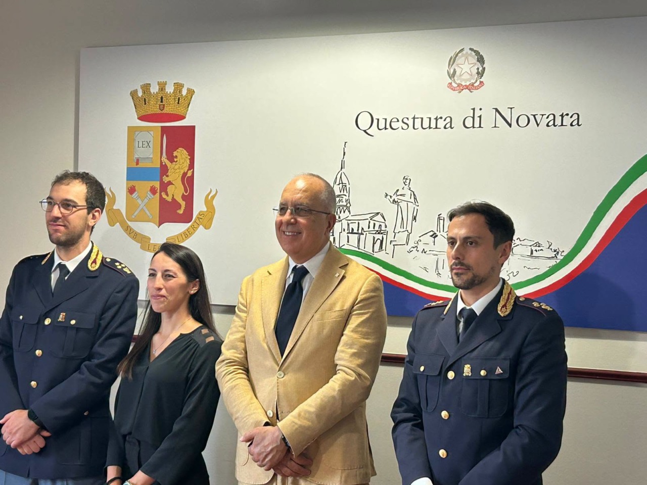 Questura di Novara, nuove nomine ai vertici: l’oleggese Marta Geromin alla guida della Digos