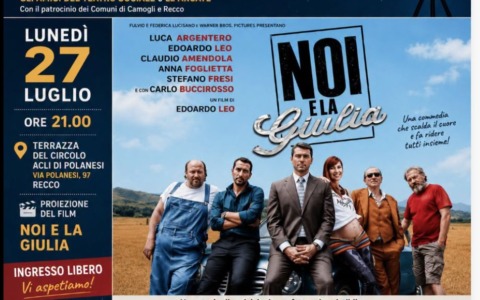 Recco: questa sera un nuovo appuntamento con il “Cinema sotto le Stelle”