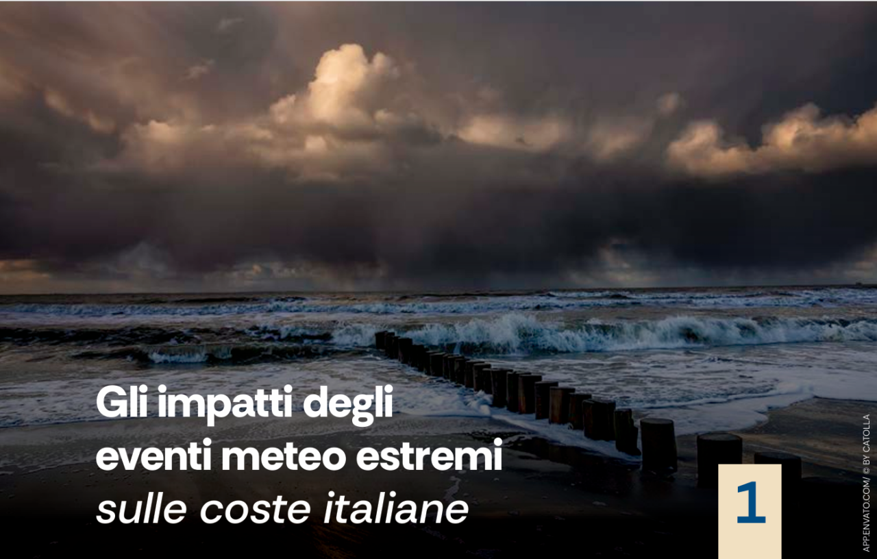 Report spiagge, eventi meteo estremi raddoppiati negli ultimi tre anni
