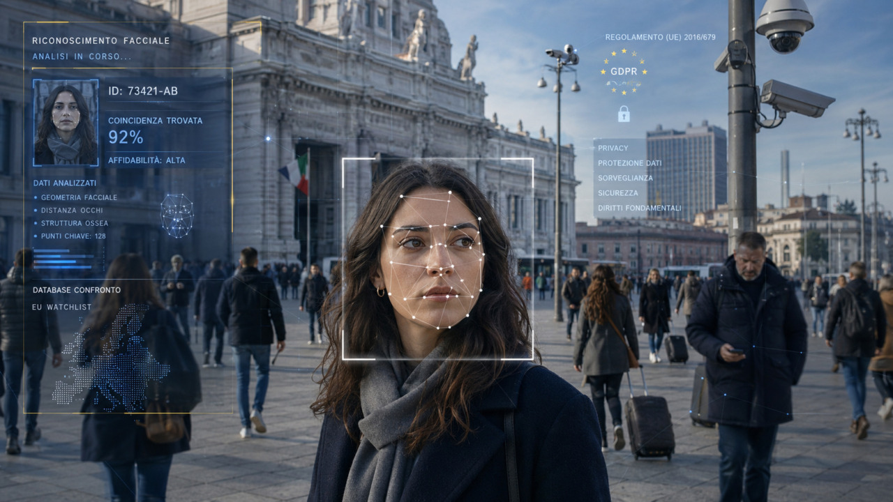 Riconoscimento facciale, che cosa è successo tra Italia e Ue: il decreto, i limiti dell’AI Act e il nodo dei dati