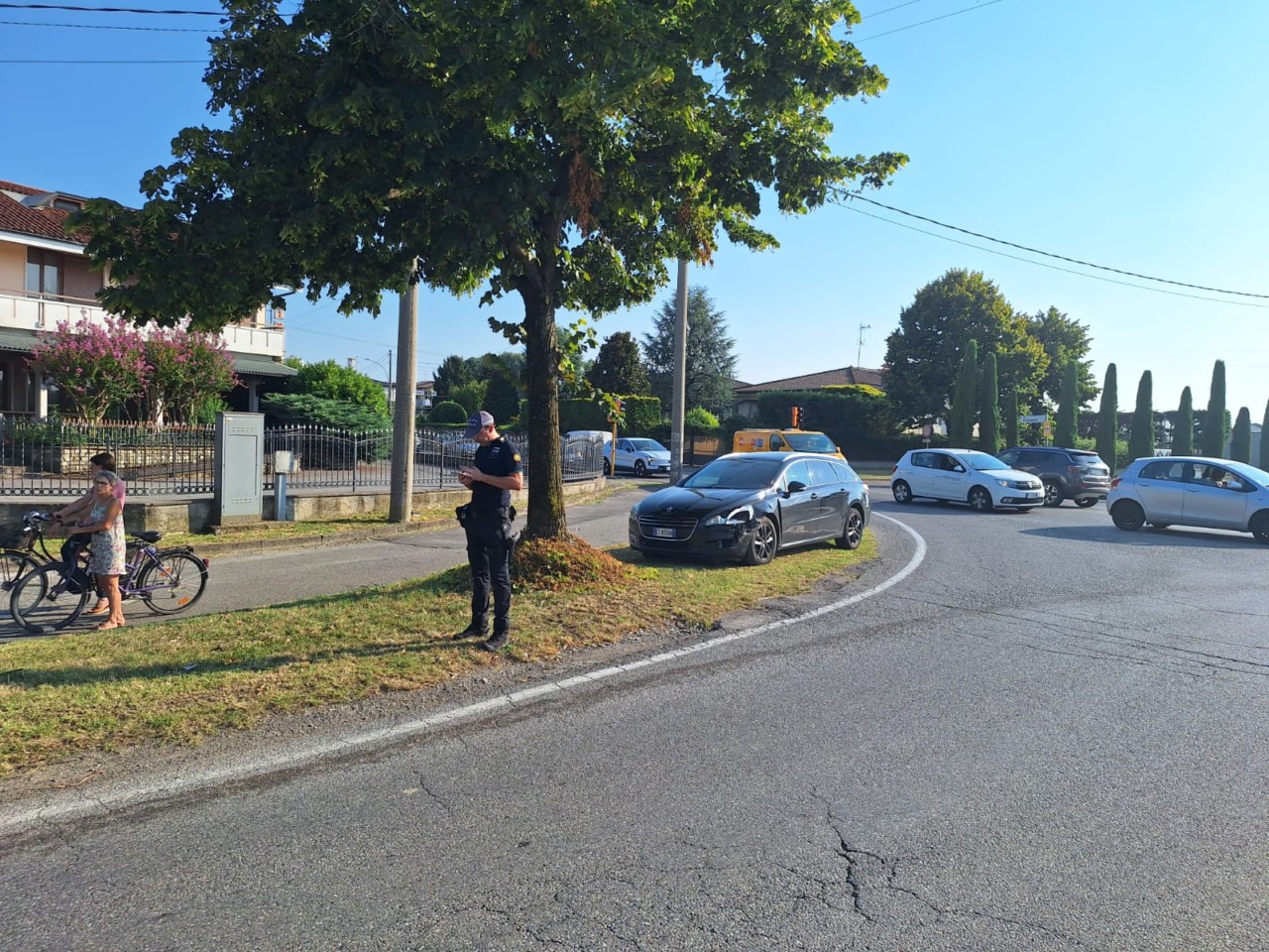 Scontro all’incrocio di Vidalengo, motociclista di Brignano in gravi condizioni