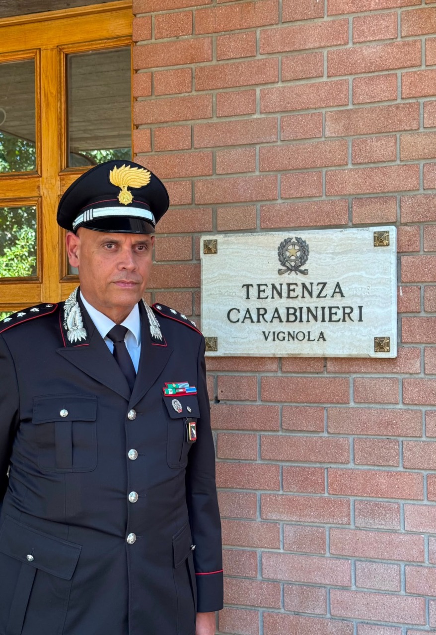 Si congeda il Capitano dei Carabinieri di Vignola Riccardo Cappelletti