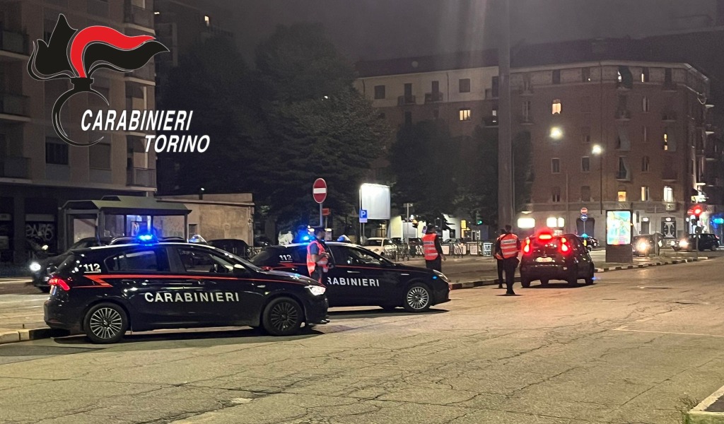 Sicurezza a Torino: raffica di arresti dei Carabinieri in poche ore tra centro e provincia