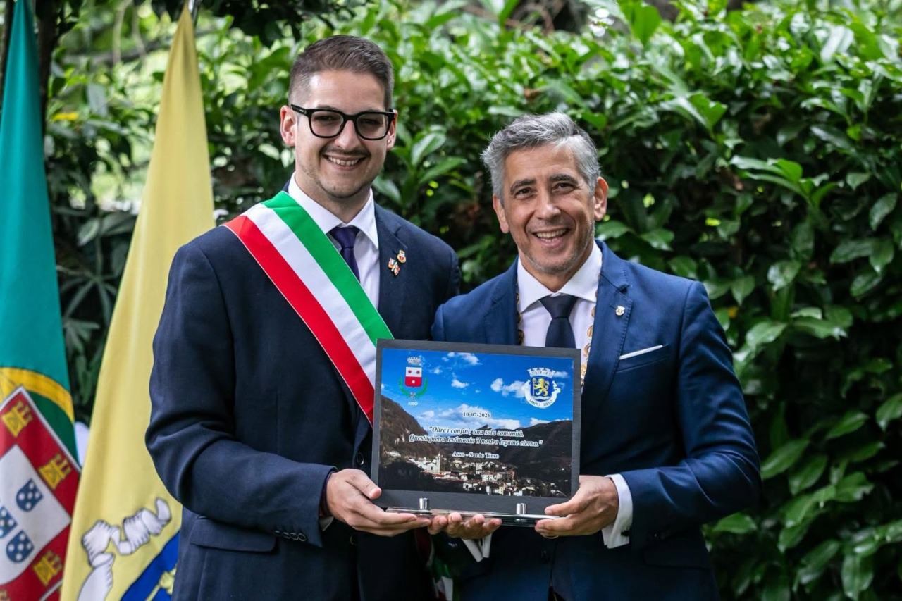 Sindaco in Portogallo per firmare il Patto d’Amicizia e Cooperazione