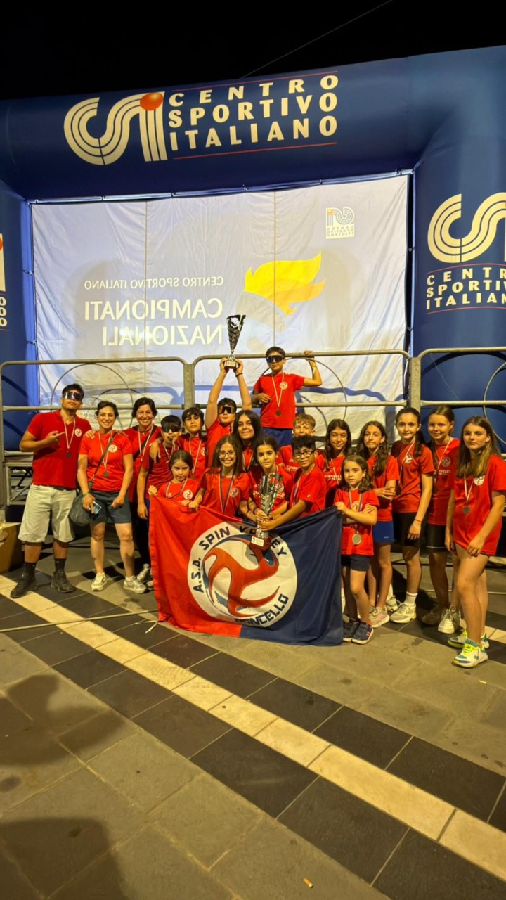 Spin Volley vice campione nazionale under 10
