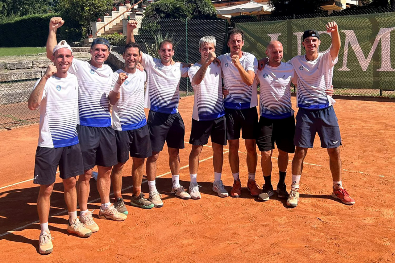 TC Treviglio da sogno, batte 4-2 il CT Eur e conquista la Serie A2