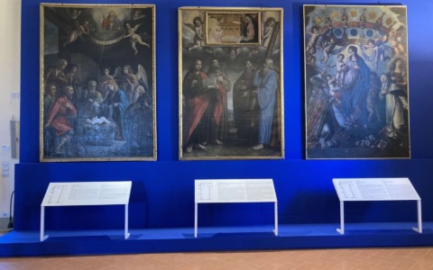Trasferite in un caveau le opere d’arte del Comune