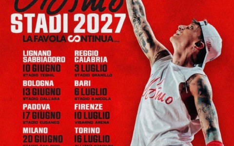 Ultimo a Bologna il 13 giugno 2027