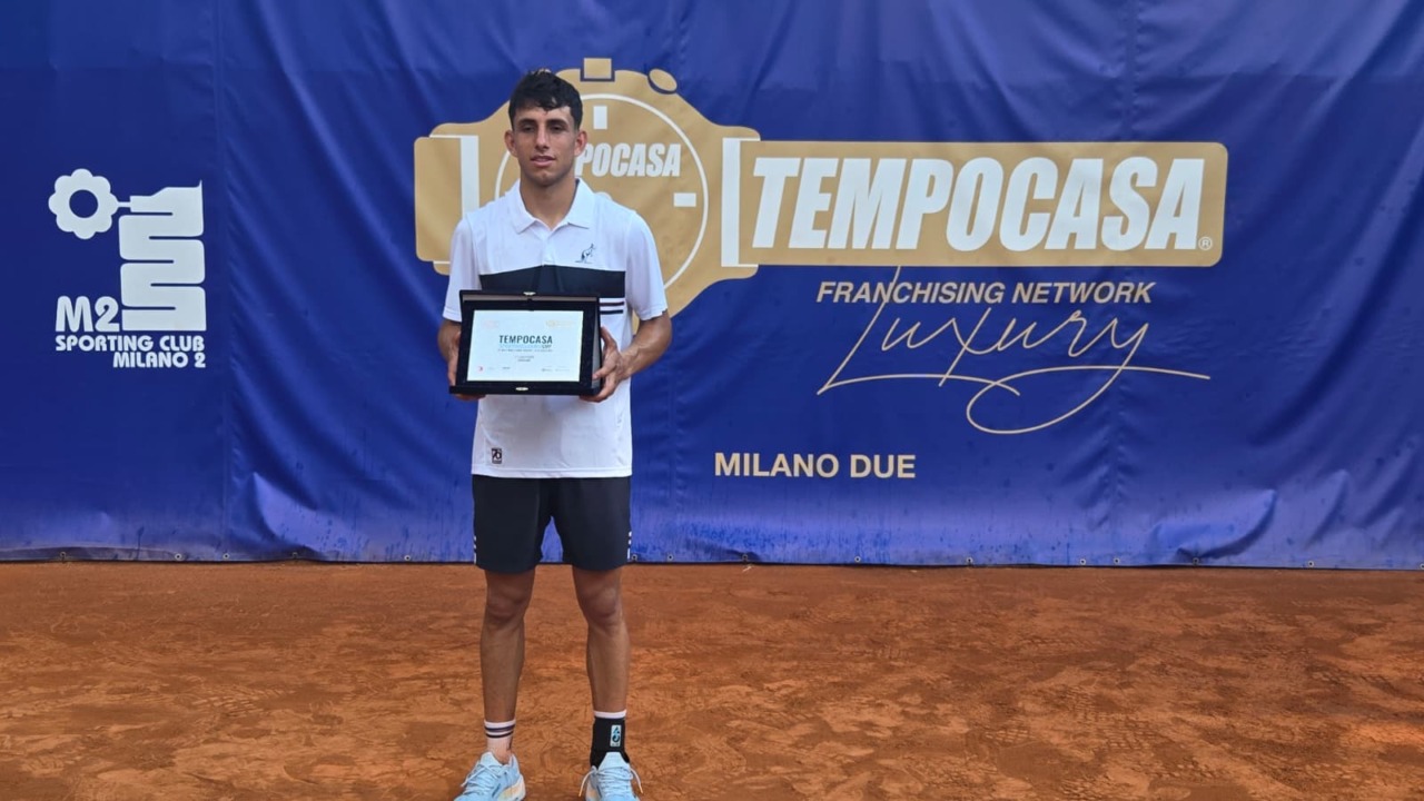 Un giovane argentino si aggiudica il torneo di Milano 2 con montepremi da 15mila dollari