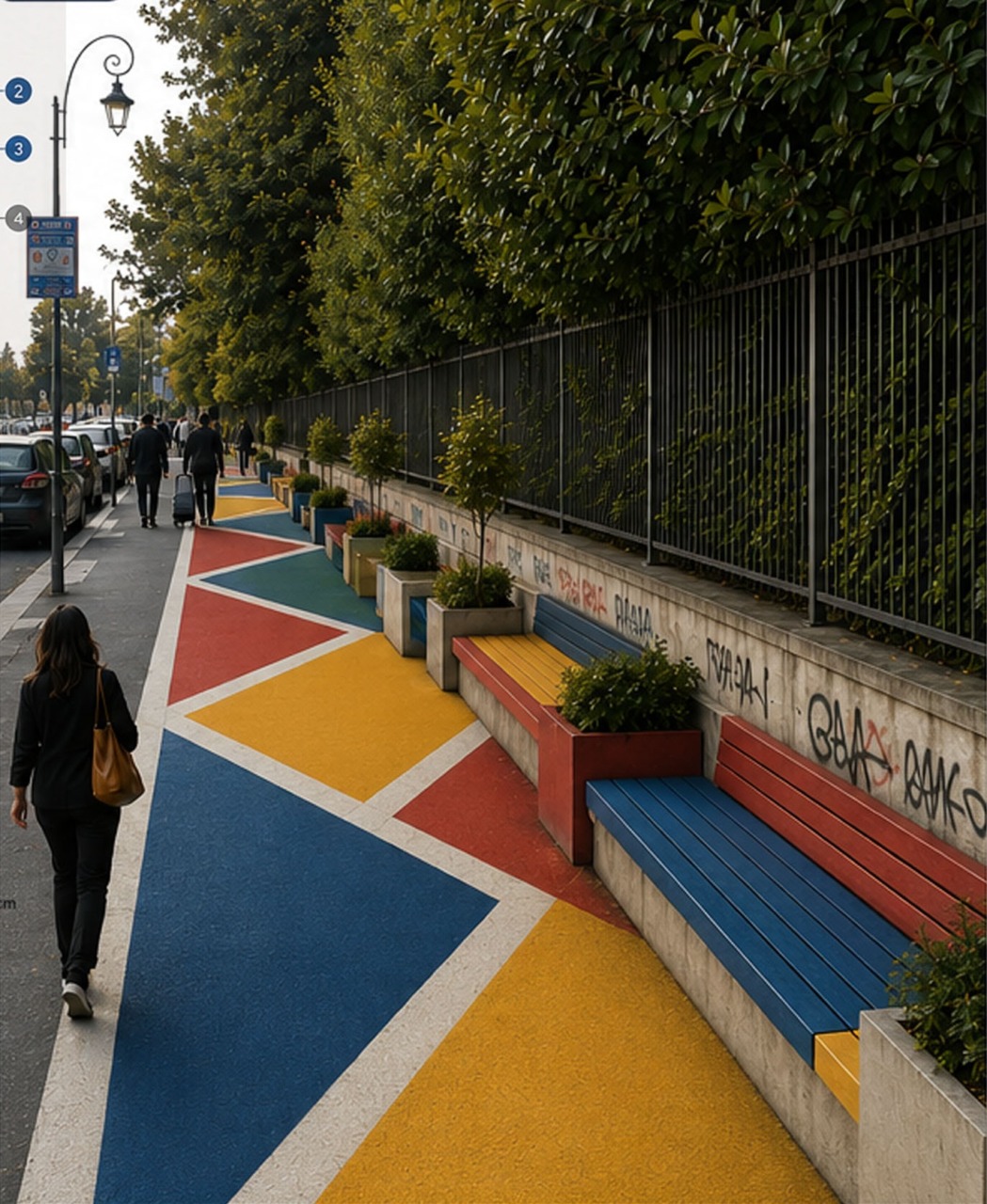Urbanistica tattica, al via il bando “Spazi a colori”