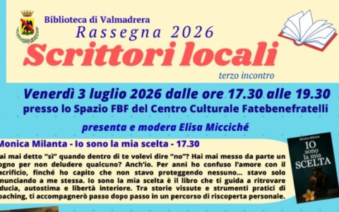 Valmadrera: prosegue la rassegna dedicata agli scrittori locali