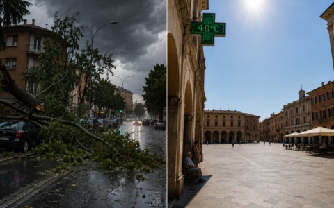 Weekend diviso in due: sabato peggiora al Nord, domenica temporali anche al Centro. Quando torna il caldo africano
