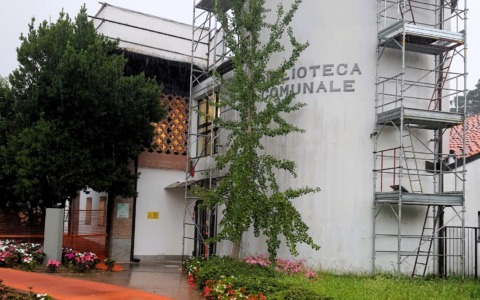 Ad Assago lavori in corso per una biblioteca ancora più bella
