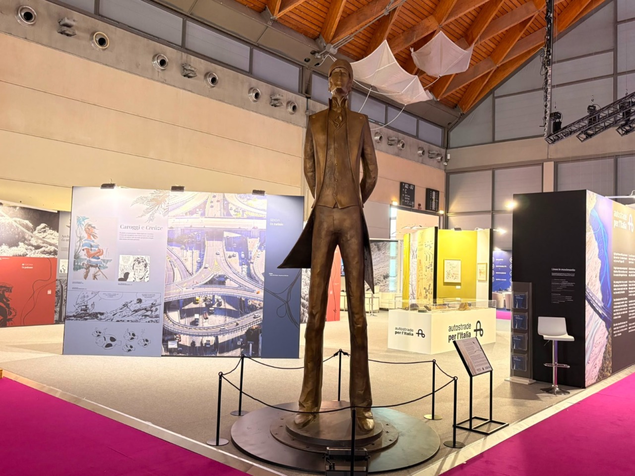 Al Meeting di Rimini Autostrade per l’Italia presenta “Linee in movimento”: un omaggio a Hugo Pratt tra viaggio, arte e immaginario collettivo