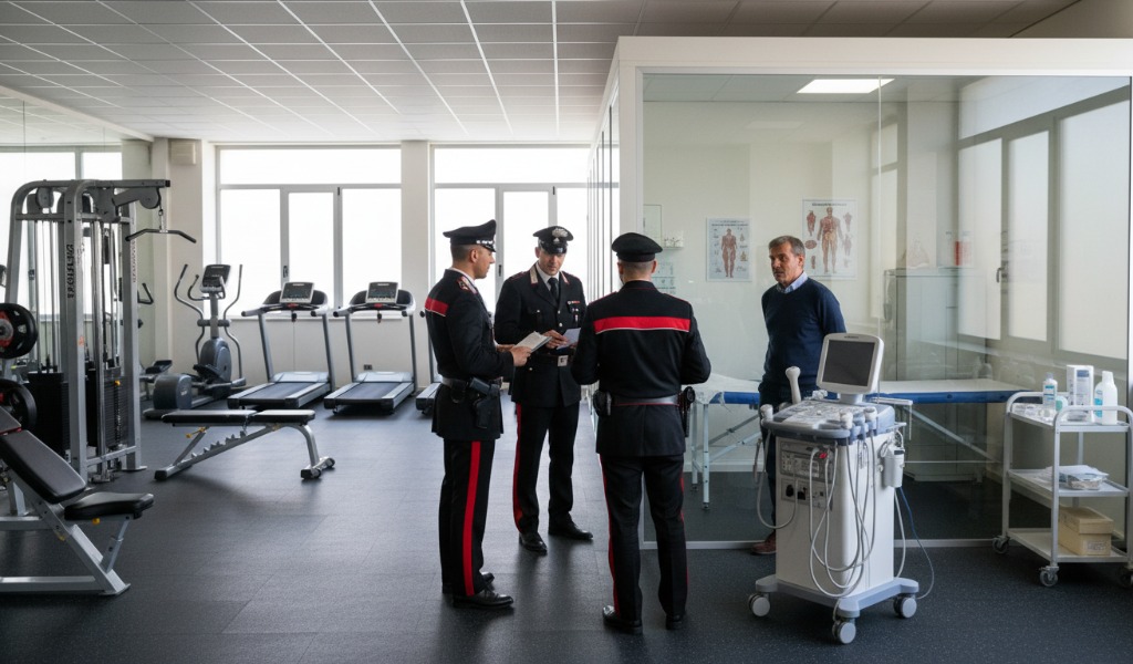 Blitz dei NAS in una palestra di Castiglione: denunciato finto fisioterapista di 36 anni