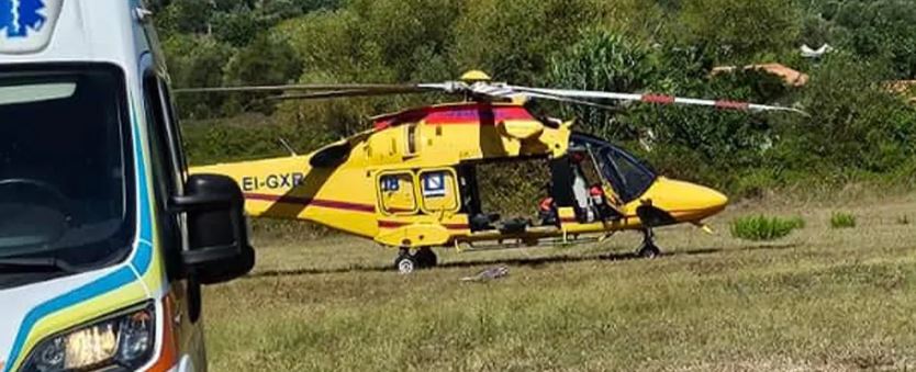 Cade durante il pellegrinaggio, necessario l’intervento dell’elisoccorso