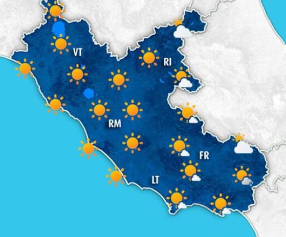 Caldo record, anche oggi bollino rosso a Roma e nel Lazio