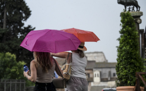 Dopo il grande caldo arrivano i primi temporali