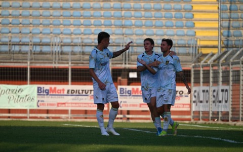 Il Frosinone saluta il Terminillo dopo il 2-2 con il Bevenento. Alvini: “Il migliore dei tre test”