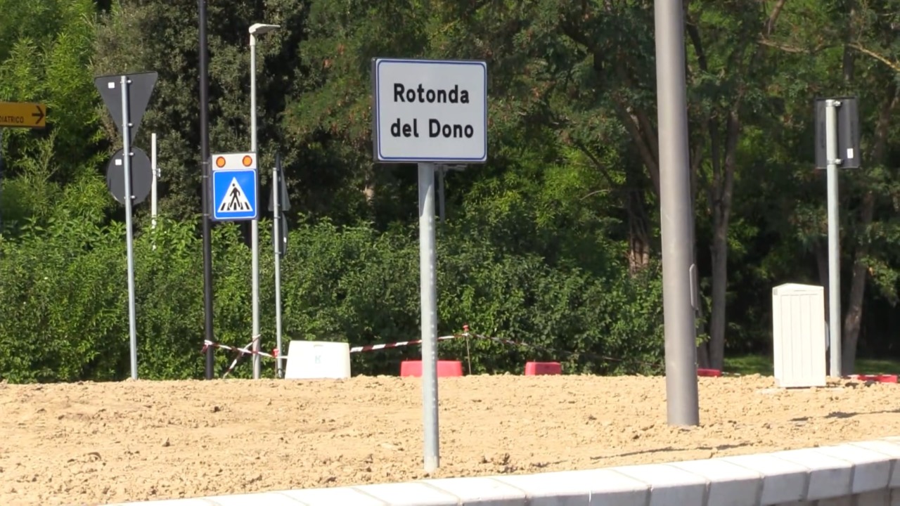 Inaugurata nuova rotonda a San Lazzaro: snodo importante per la viabilità