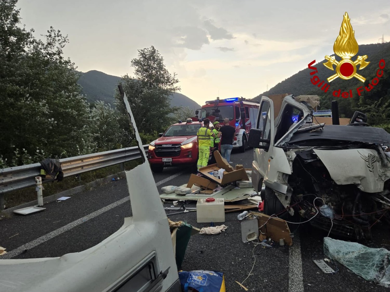 Incidente sulla Terni-Rieti, morto anche l’uomo di 58 anni. Sale a sette il numero delle vittime