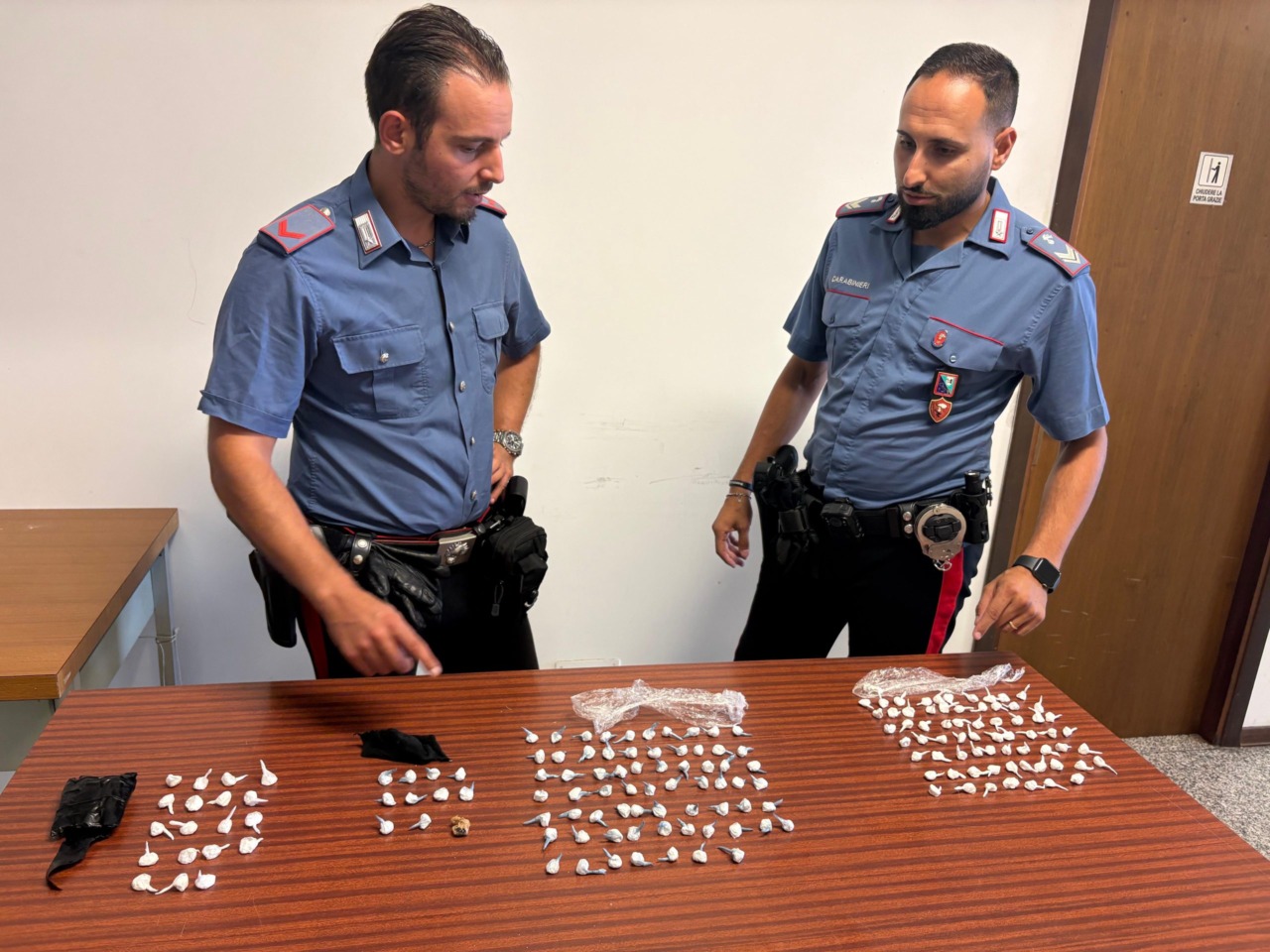 Jesi. Colpo allo spaccio, intercettato dai Carabinieri un corriere della droga