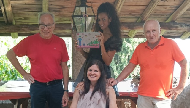 La modella Sharon Cimino testimonial della campagna 2027 di Telethon Lecco