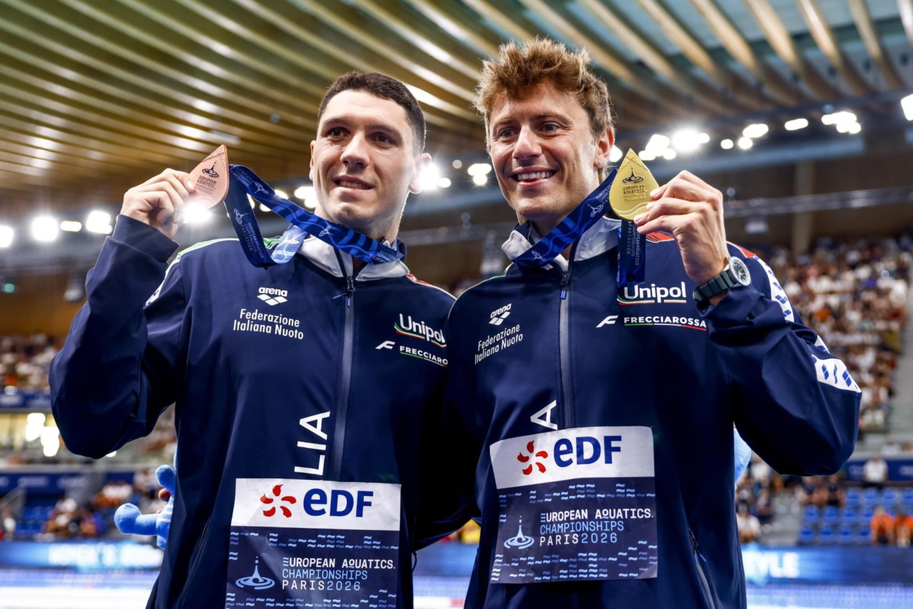 Martinenghi oro nei 100 rana, Cerasuolo è di bronzo