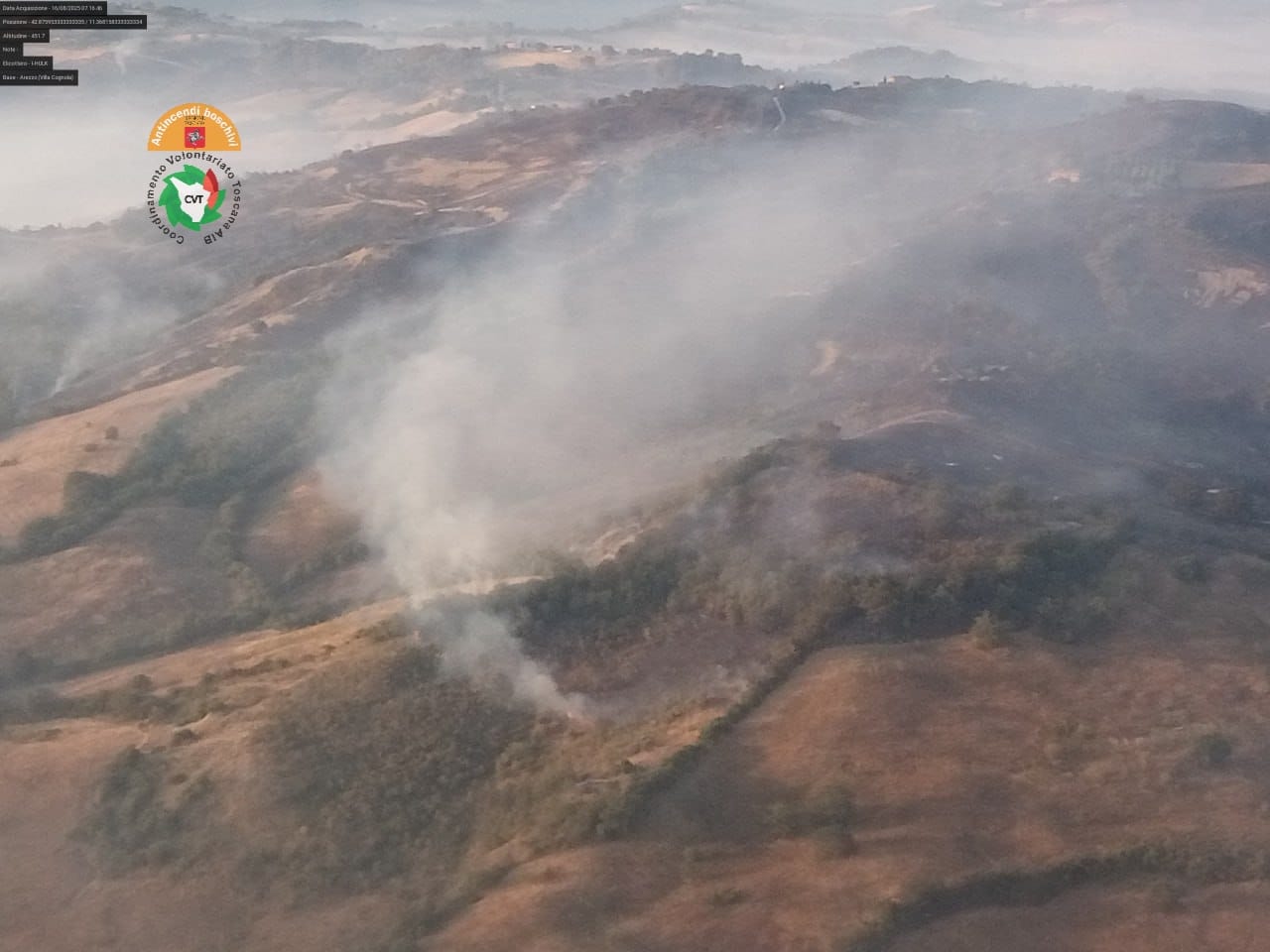 Settembre di fuoco, prorogato il divieto di abbruciamento