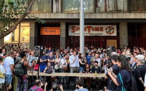 Spin Time, gli attivisti annunciano una manifestazione per il 19 settembre