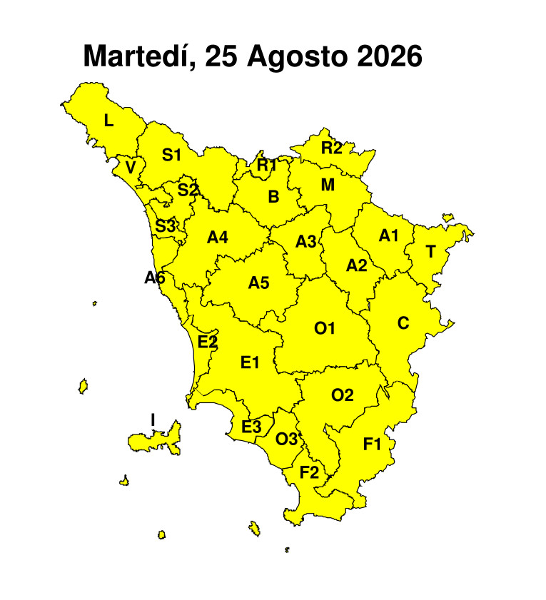 Torna il maltempo, sale nuovamente l’allerta