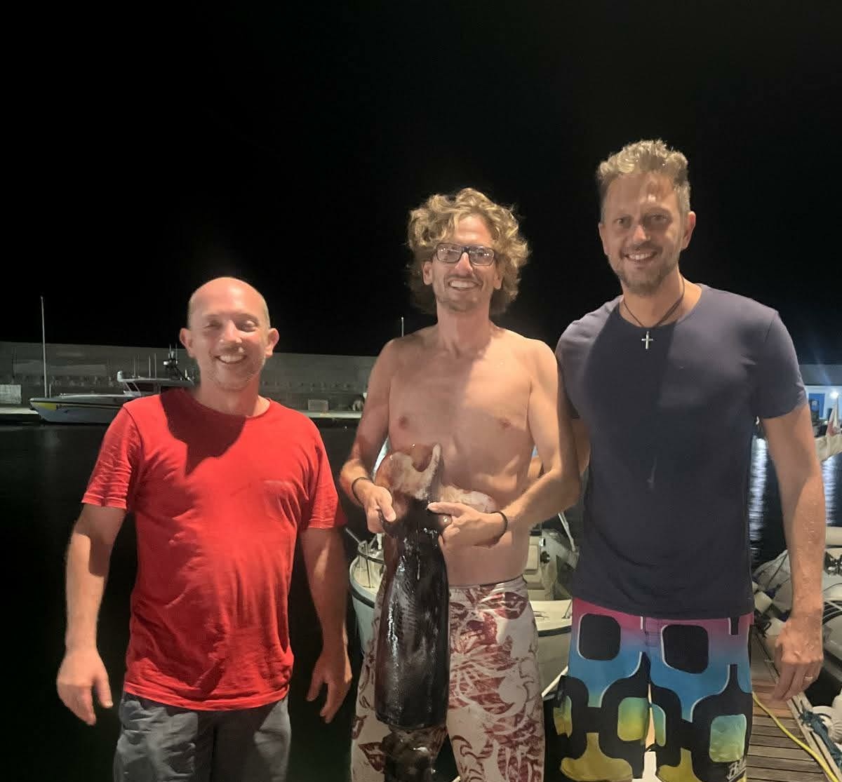 Una super pesca con un totano di ben 7.5 kg