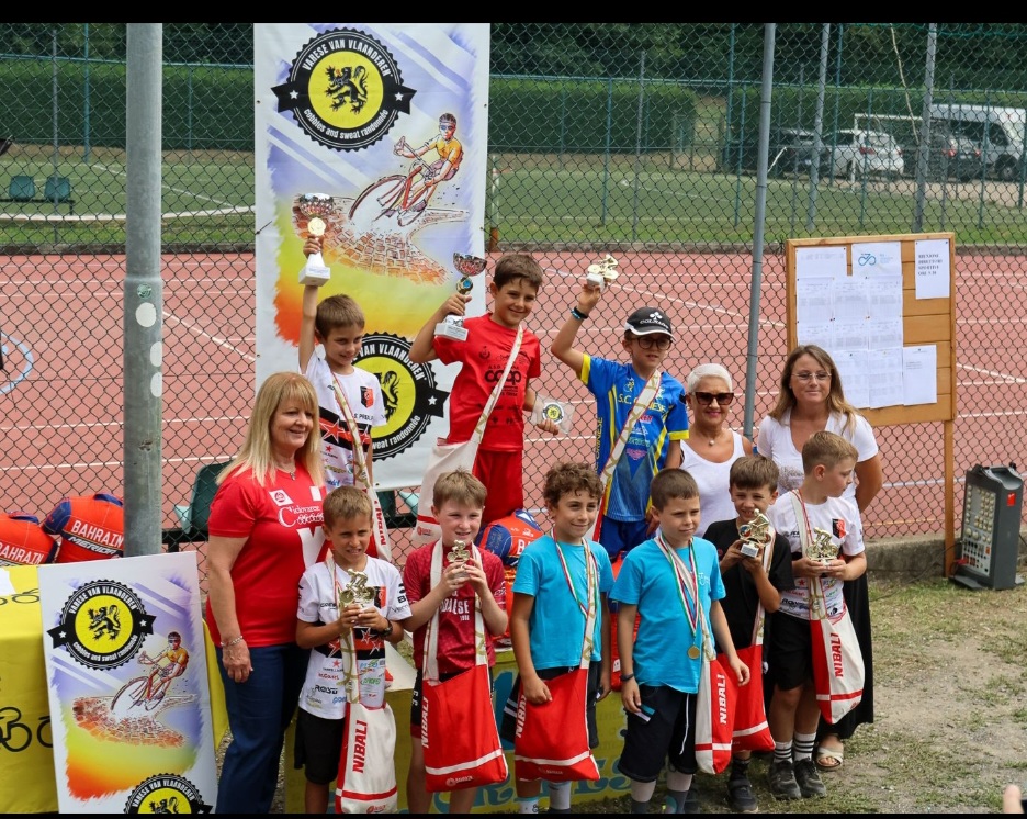 Varese van Vlaanderen Kids: a Orino protagonisti i giovani ciclisti