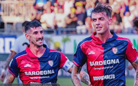 Il Cagliari batte il Lecce: decide Daniel Maldini