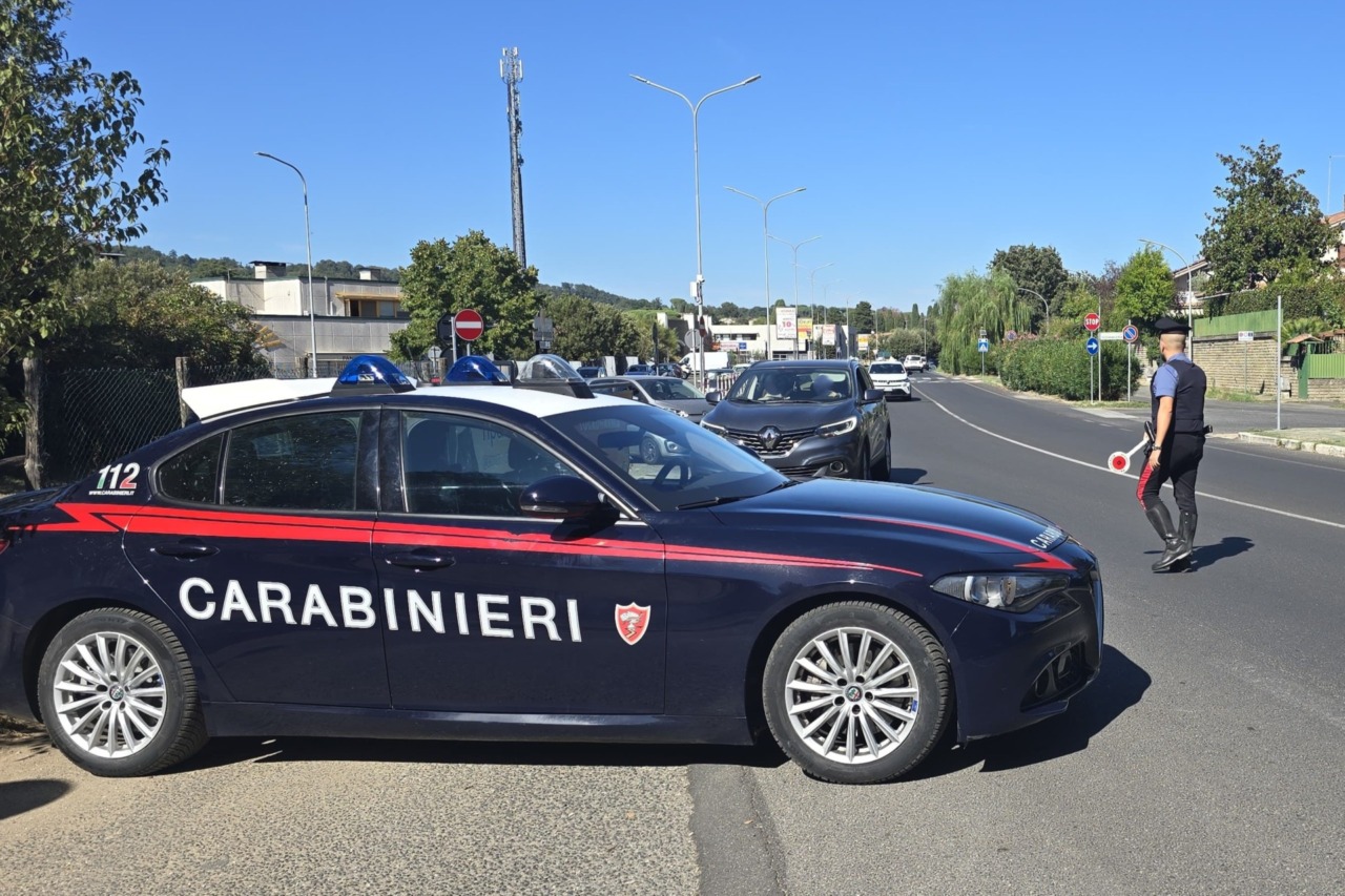 Controlli dei Carabinieri tra il lago e la Flaminia, un arresto e droga sequestrata