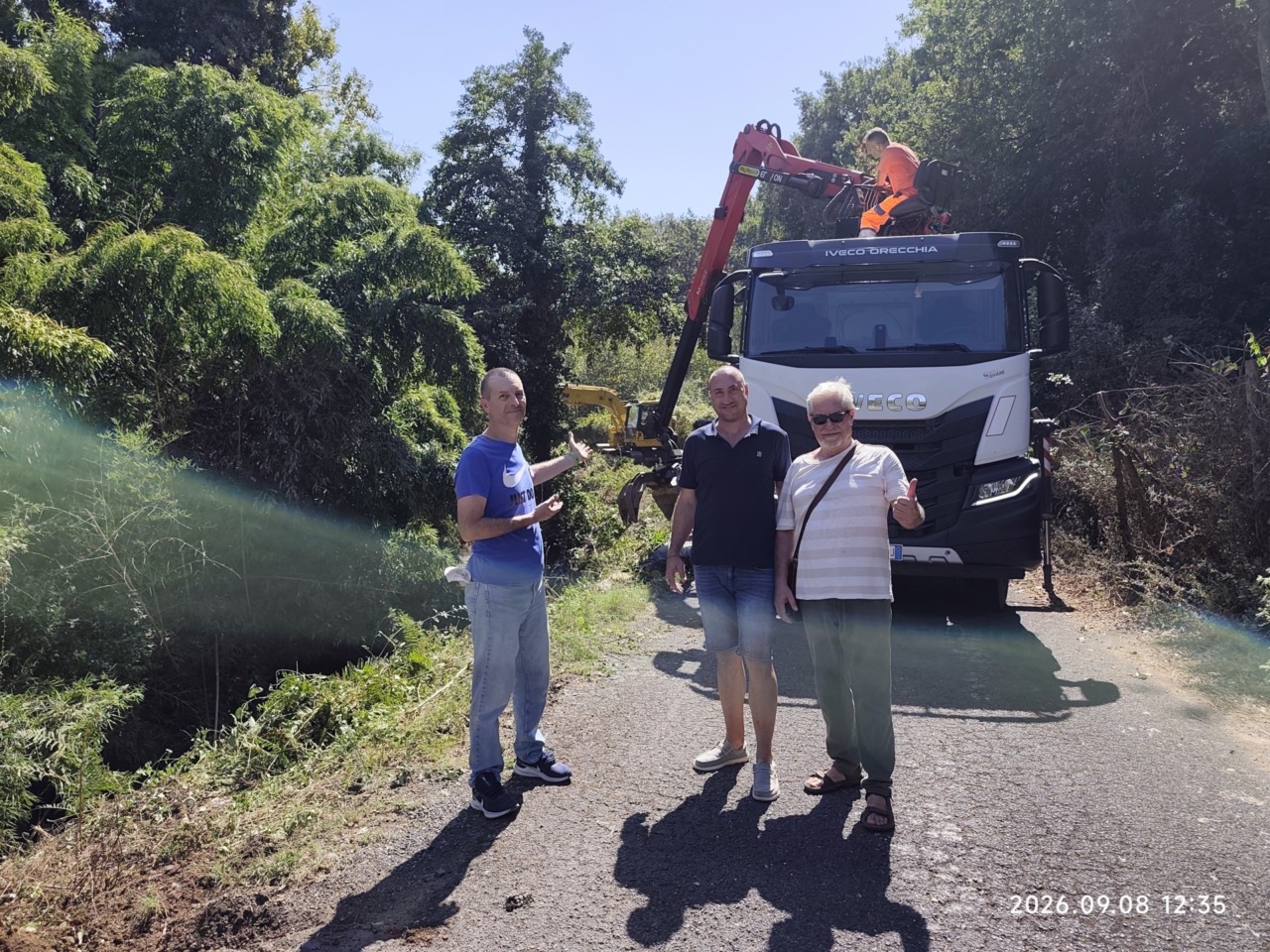 Fossignano, al via la bonifica di via delle Folaghe