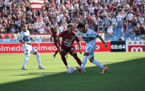 Il Latina sconfitto in trasferta dalla Reggiana. Finisce 1-0